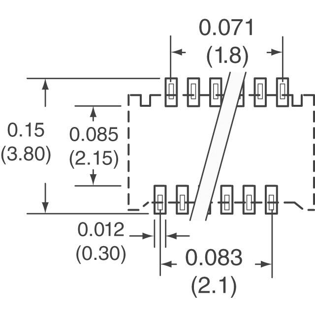 XF3A-0855-41A Omron Electronics Inc-EMC Div  FFC FPC (Flat Flexible) Connector Assemblies